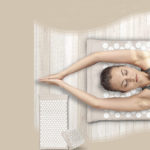 Akupressurmatte ergonomischem Kissen: Massage-Matte zur Entspannung von Rücken und Nacken